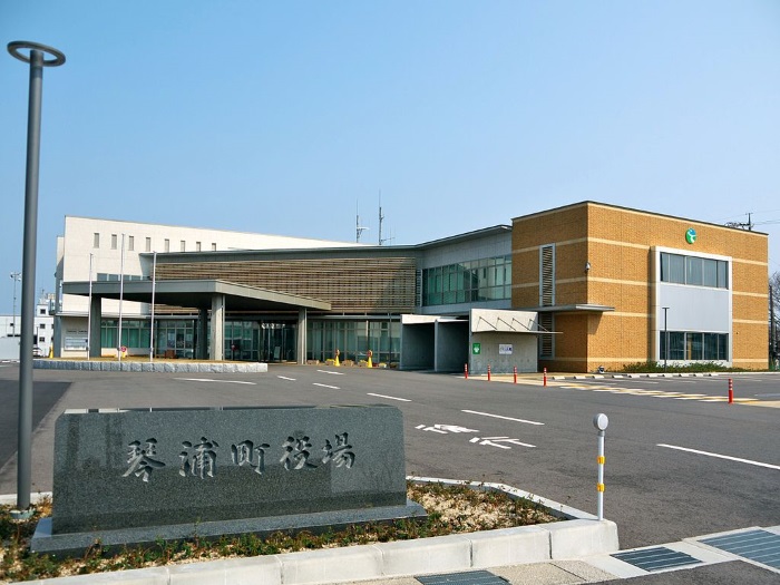 鳥取県琴浦町の人口推移